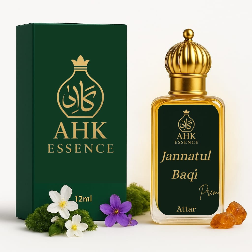 Jannatul Baqi | Premium roll On Attar | 100% Natural | By AHK Essence