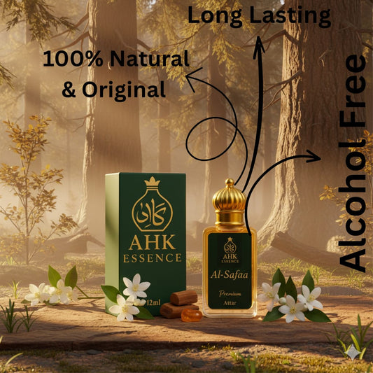 Al-Safaa | Premium Roll On Attar | 100% Natural | By AHK Essence