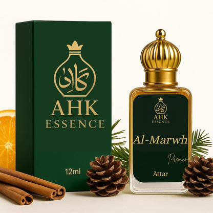 Al-Marwh | Premium Roll On Attar | 100% Natural | By AHK Essence