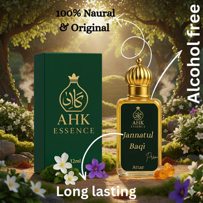 Jannatul Baqi | Premium roll On Attar | 100% Natural | By AHK Essence