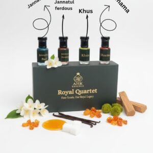 Royal Quartet | Premium Attar Combo | By AHK Essence