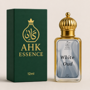 White Oud | Premium Roll-On Attar | Fresh Oud Elegance | By AHK Essence™